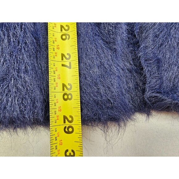 Banana Republic Size Small Women Nacy Faux Fur Long Sleeve Dual Pocket Cardigan - Picture 11 of 13